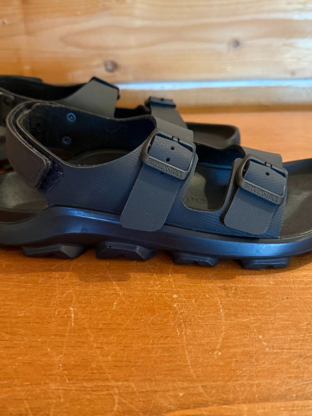 Birkenstock Mogami Terra sandals - waterproof Birko-Flor - black size 39 (W8.5)